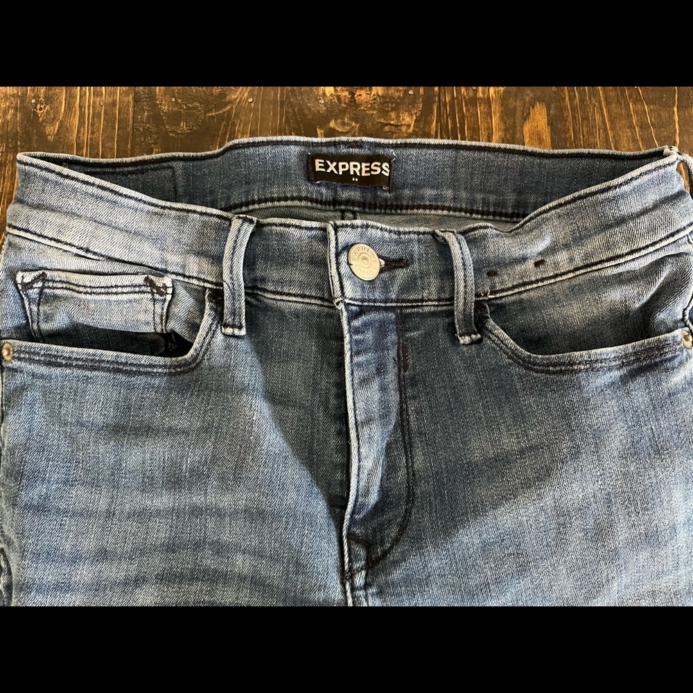 Express Mid Rise Legging Jeans
